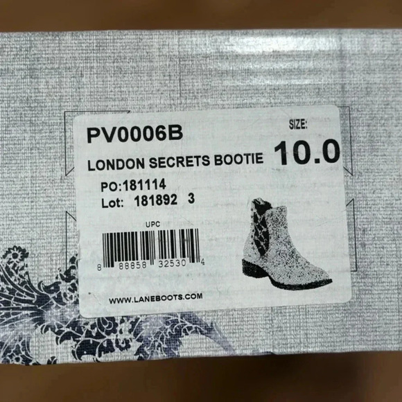 Patina Vie London Secrets Bootie NEW - Picture 7 of 7